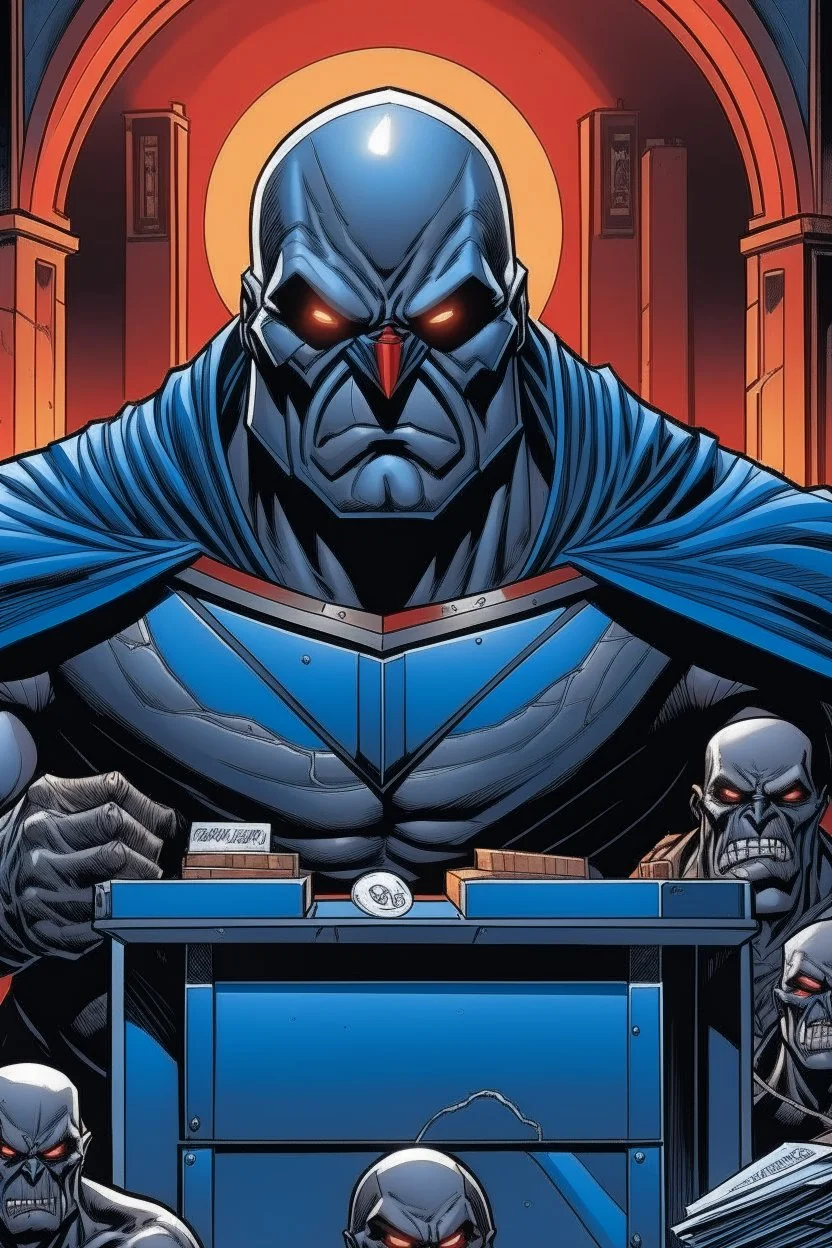 Darkseid trained mafia boss Box