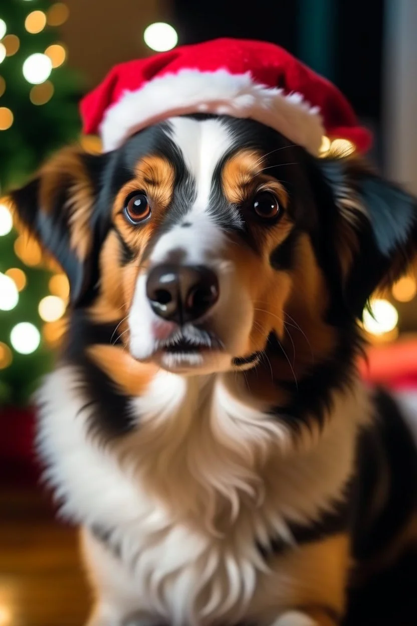 Christmas dog