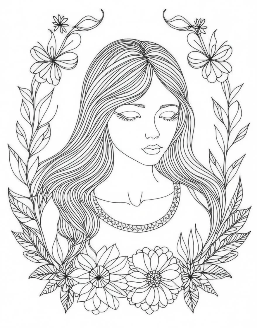 Coloring pages: Escape the stress of everyday life with Mindful Soul: Inner Peace Coloring Book for Adults, Teens to Relax and Unwind. Embrace tranquility and find your inner calm.