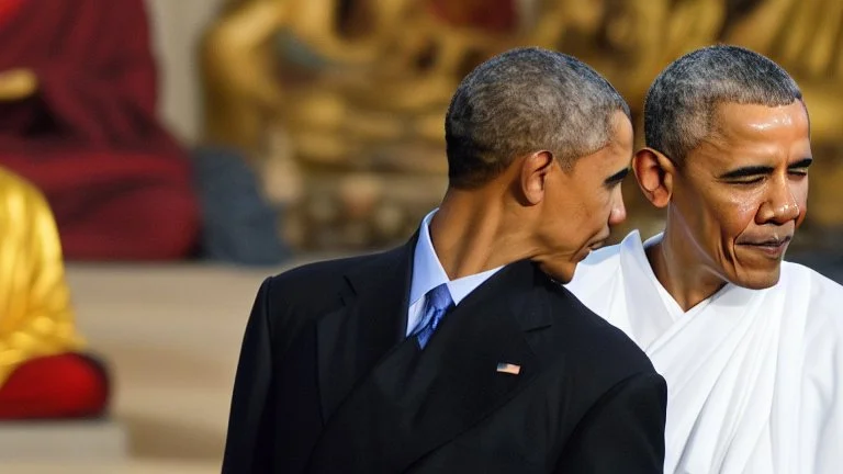 barak obama is a Buddhist monk