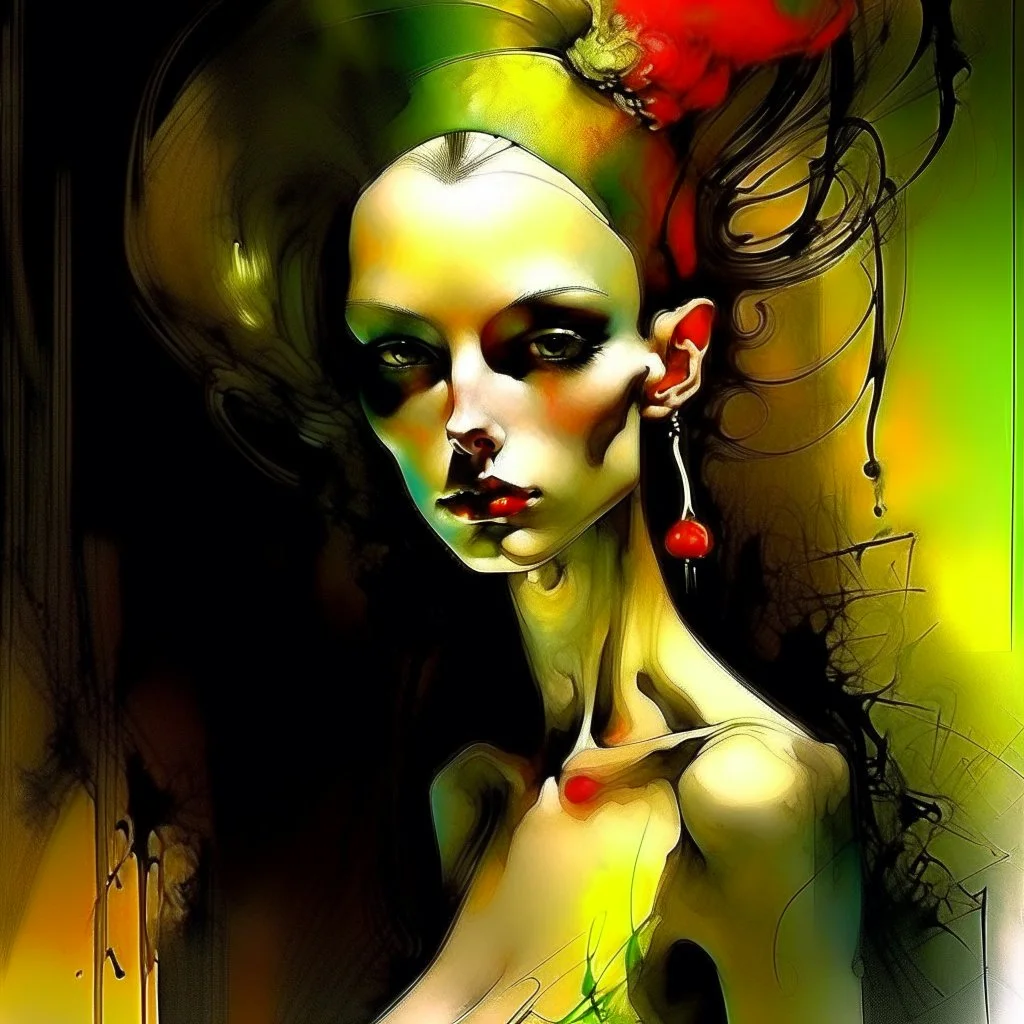 pretty girl Leonor Fini Alex Maleev