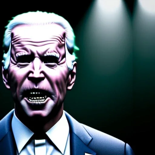 Ultra realistic image, joe biden zombie, zombie performance, skull, grey glow eyes. green blood, torn arm, night, walking twisted, waist up view, thriller style, dark ambient, highly detailed, White House background, concept art, unreal engine 5, god rays, ray tracing, RTX, lumen lighting, ultra detail, volumetric lighting, 3d, finely drawn, high definition, high resolution.