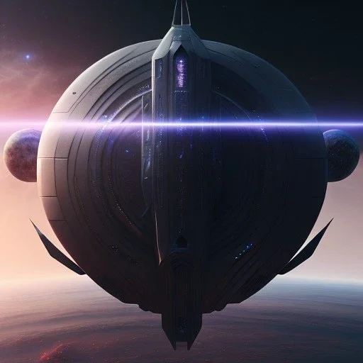 3d render, Space mothership, ridley scott style, metalic color, hyper realistic, blur