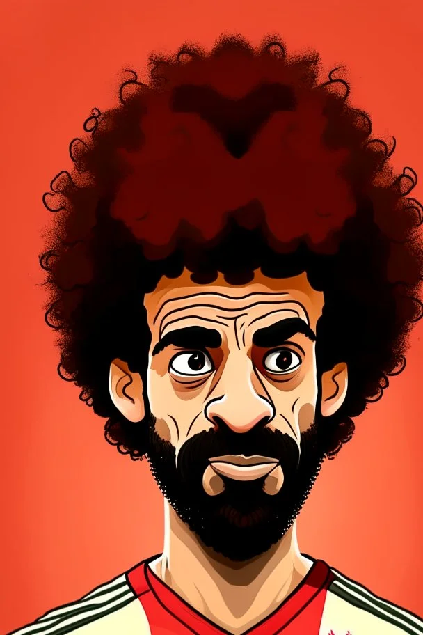 mo salah ,cartoon d2