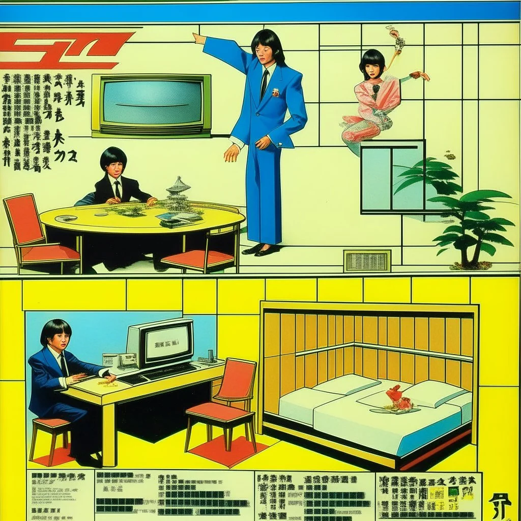 Japanese hotel 80's Advertisement