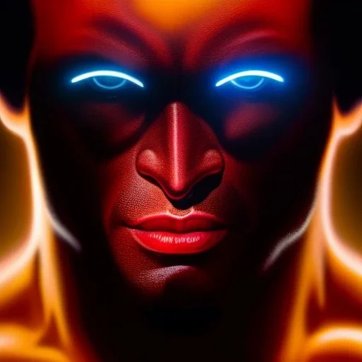 Ultra detailed fullbody Portrait in oil on canvas of Cyclops of the X-Men,extremely detailed digital painting, extremely detailed face,crystal clear Big glowing eyes, mystical colors ,perfectly centered image, perfect composition, rim light, beautiful lighting,masterpiece,8k, stunning scene, raytracing, anatomically correct, in the style of robert e howard and Ken Kelley and Ohrai Noriyoshi and Simon Bisley and uncannyknack