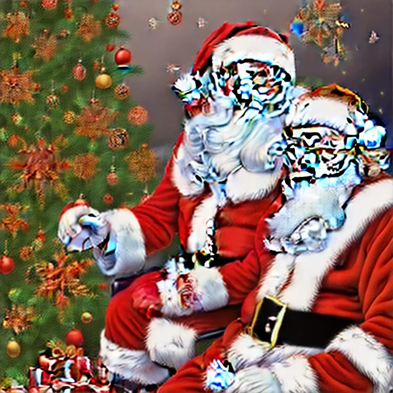 Santa nightmare on acid