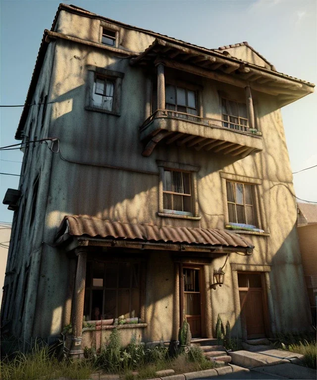 Realistic image, giant woman head inside a house, looks out through the open windows. people on the street are watching him, soft color, highly detailed, unreal engine 5, ray tracing, RTX, lumen lighting, ultra detail, volumetric lighting, 3d, finely drawn, high definition, high resolution.