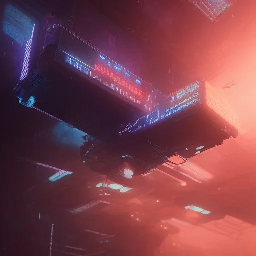 afterlife in the digital void, thriller vibe, 4k, moody cinematic lighting, realistic, highly detailed, blade runner style future Tokyo, blue and purple, highly detailed, conceptual art, volumetric, octane render