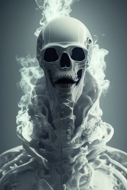 All Black british soldier, ghost, wearing high tech skull mask, white smoke, dark, rage, sorrow, high definition, ultra 8 k, volumetric lighting, blue fire, fog