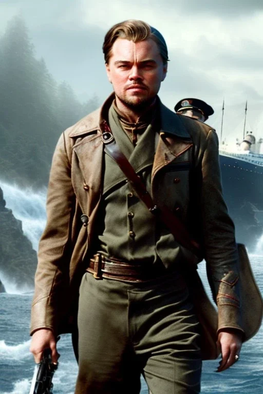 Jovem Leonardo dicaprio, jovem Kate winslate, abraçados, poster filme Titanic