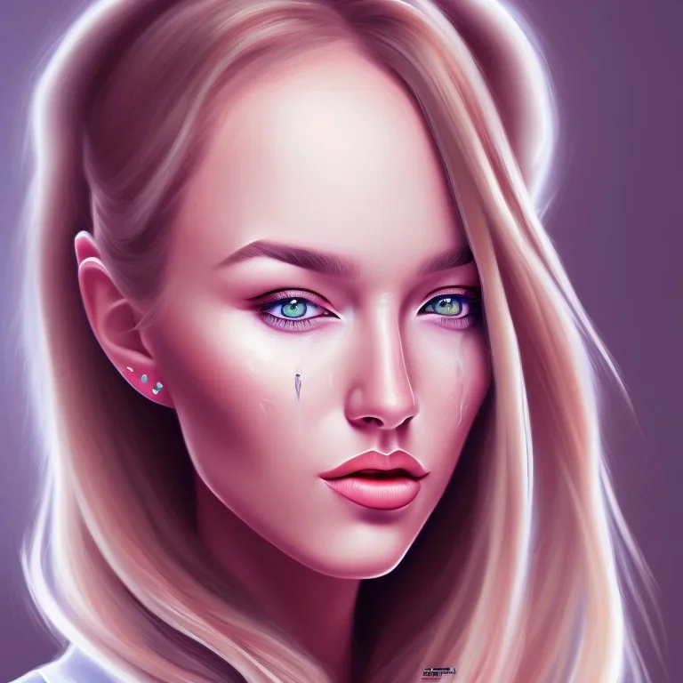 Marzia Kjellberg, painting, realistic