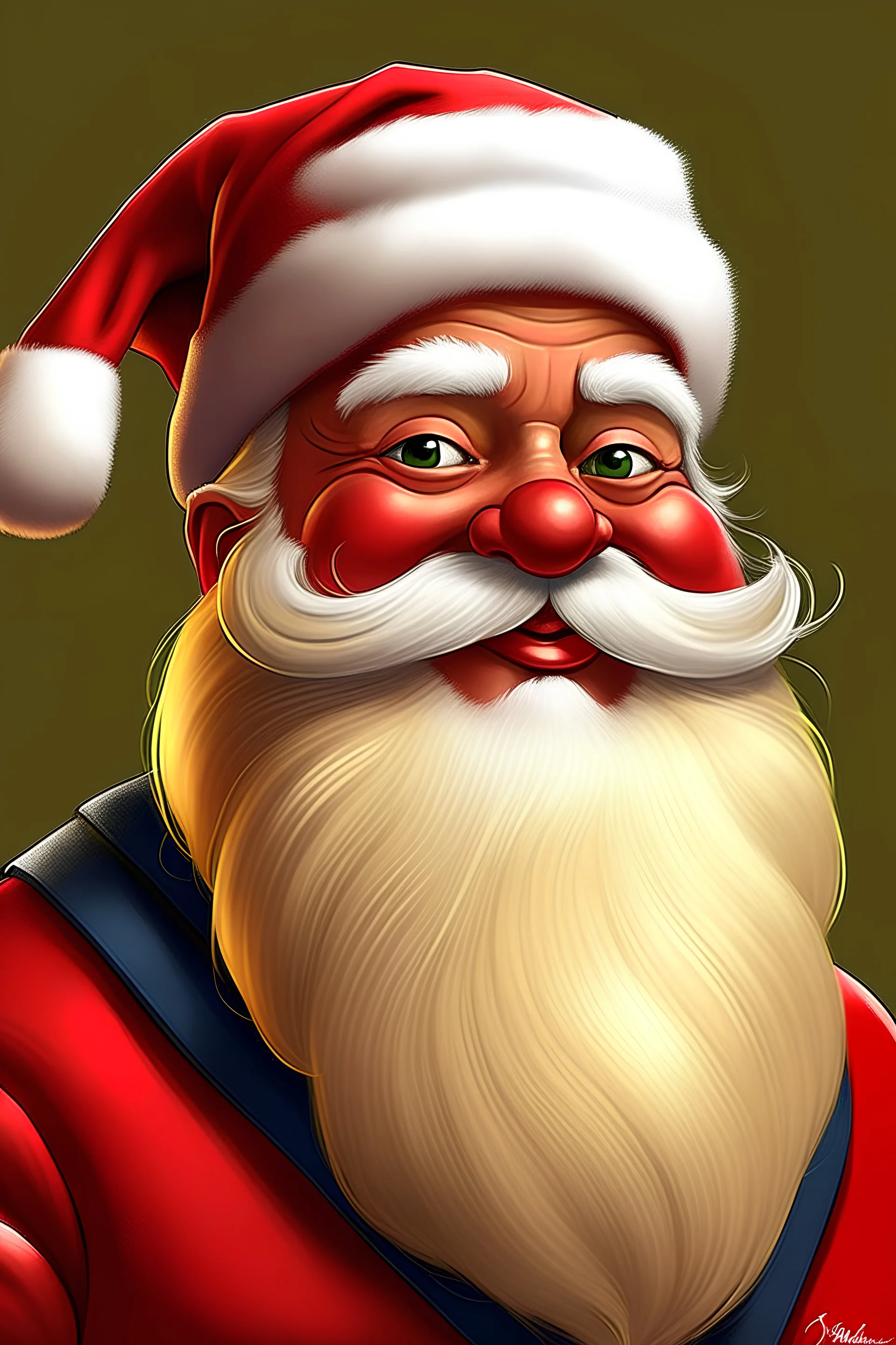 Christmas santa