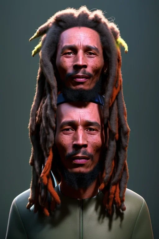 Bob Marley, highly detailed, cinematic 16k