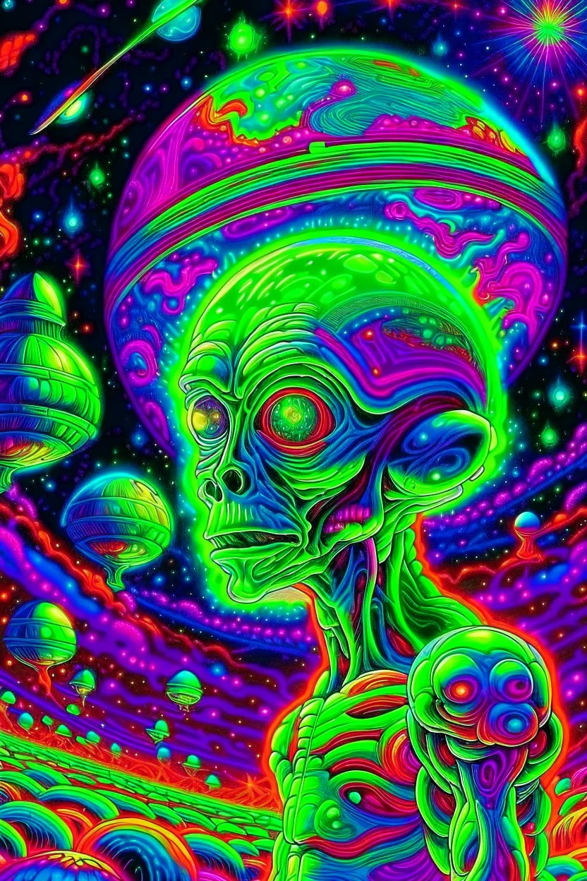 Alien ohne LSD World