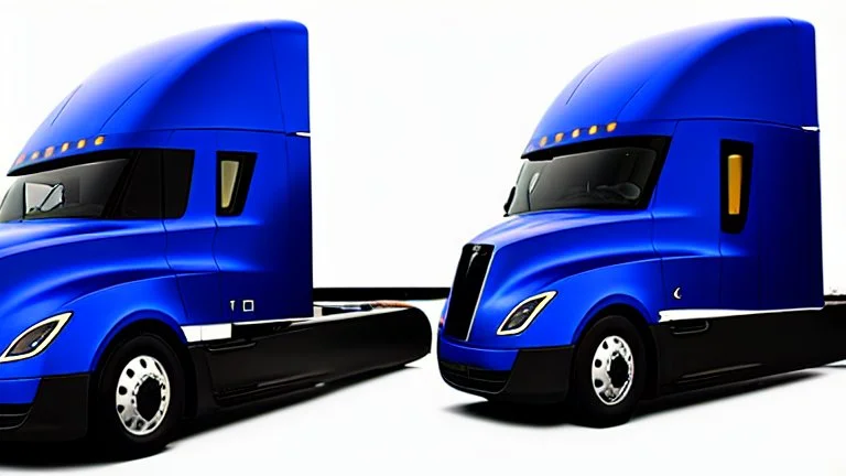 A Tesla semi-truck is parked, inside the 'National Air and Space Museum', in Washington, D.C. CINEMATIC. WIDE ANGLE LENS.