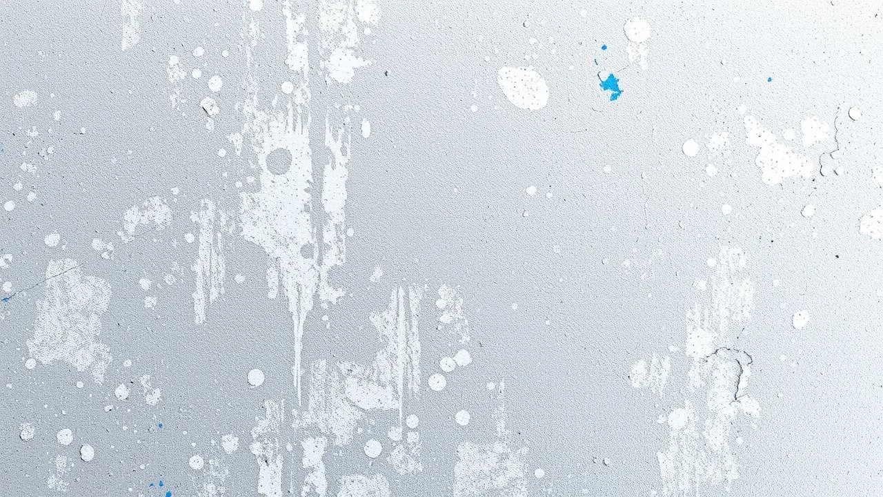 Hyper Realistic Silver White & Blue Grunge Texture.