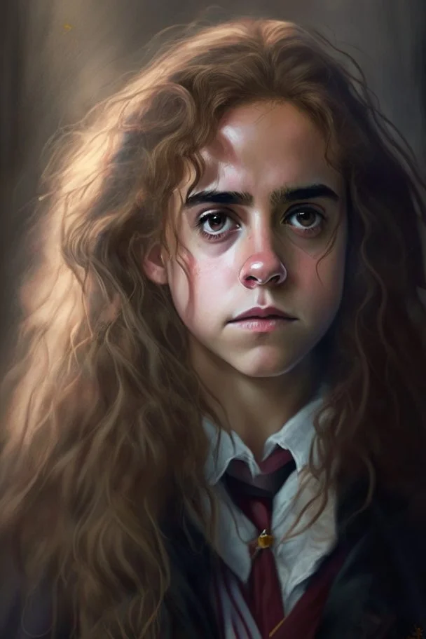A portrait of Hermione Granger