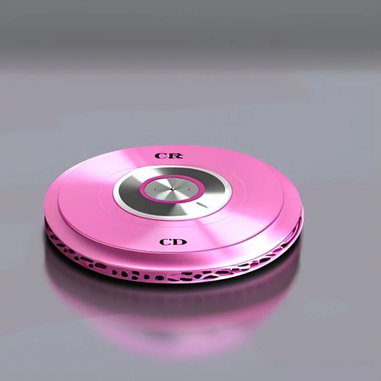 Pink CD-R design