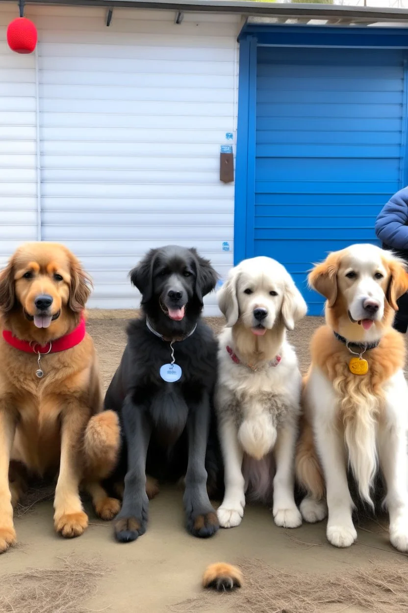 dogdaycare 4person group photo