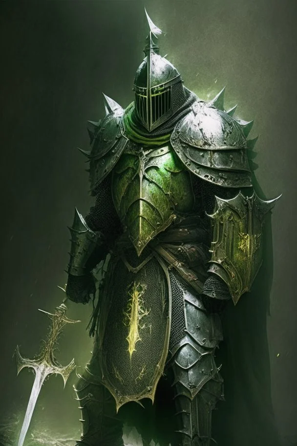 crusader holy light olive green dark medieval knight paladin crusades diablo demon dark ages templar