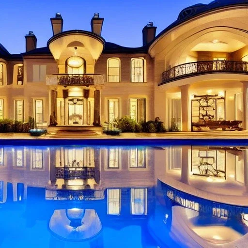 luxury mansion photo