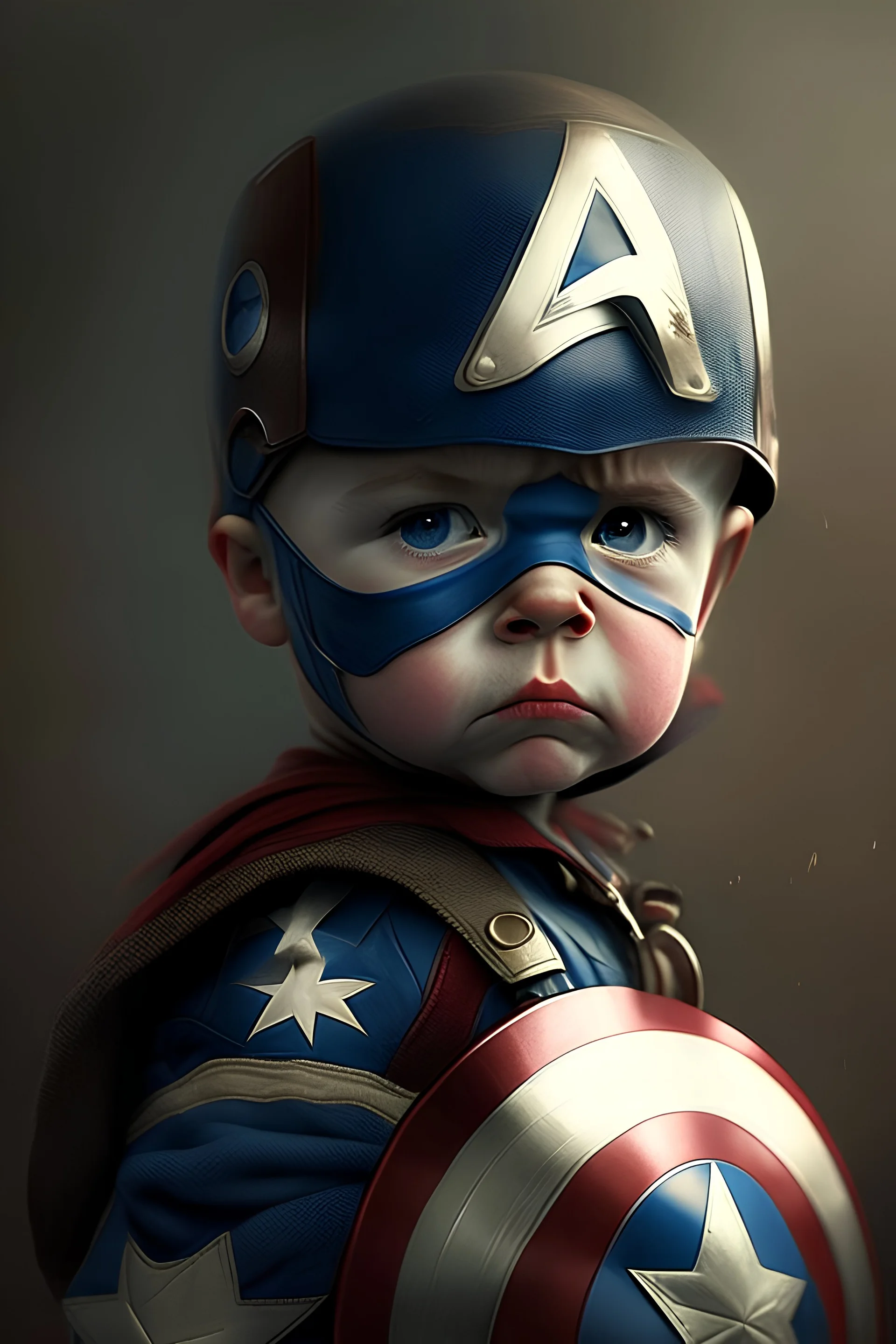 Little captain America