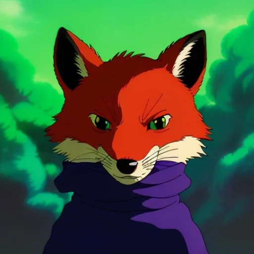 a fox fursona, darker colors, master quality, backlighting, soft lights, full body portrait, in frame, 8k, furry, fur, dark color pallet, robotic arm, cyberpunk, anthropomorphic, perfectly drawn face, well drawn paws