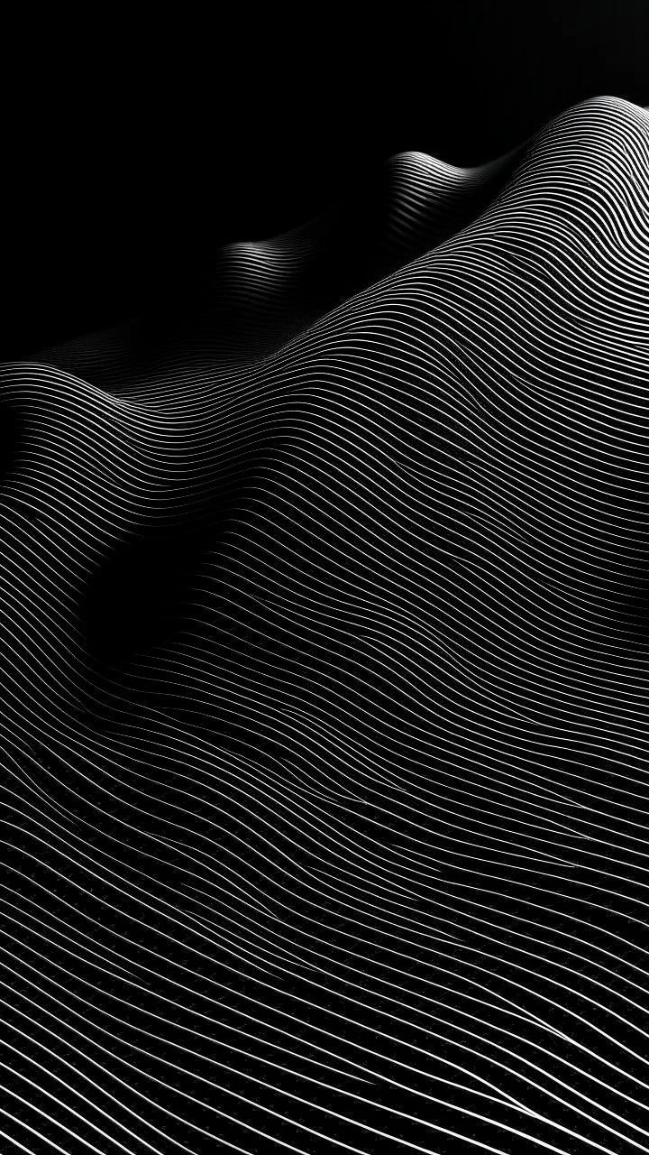 black withe wave ,minimal ,frequenz, planet ,