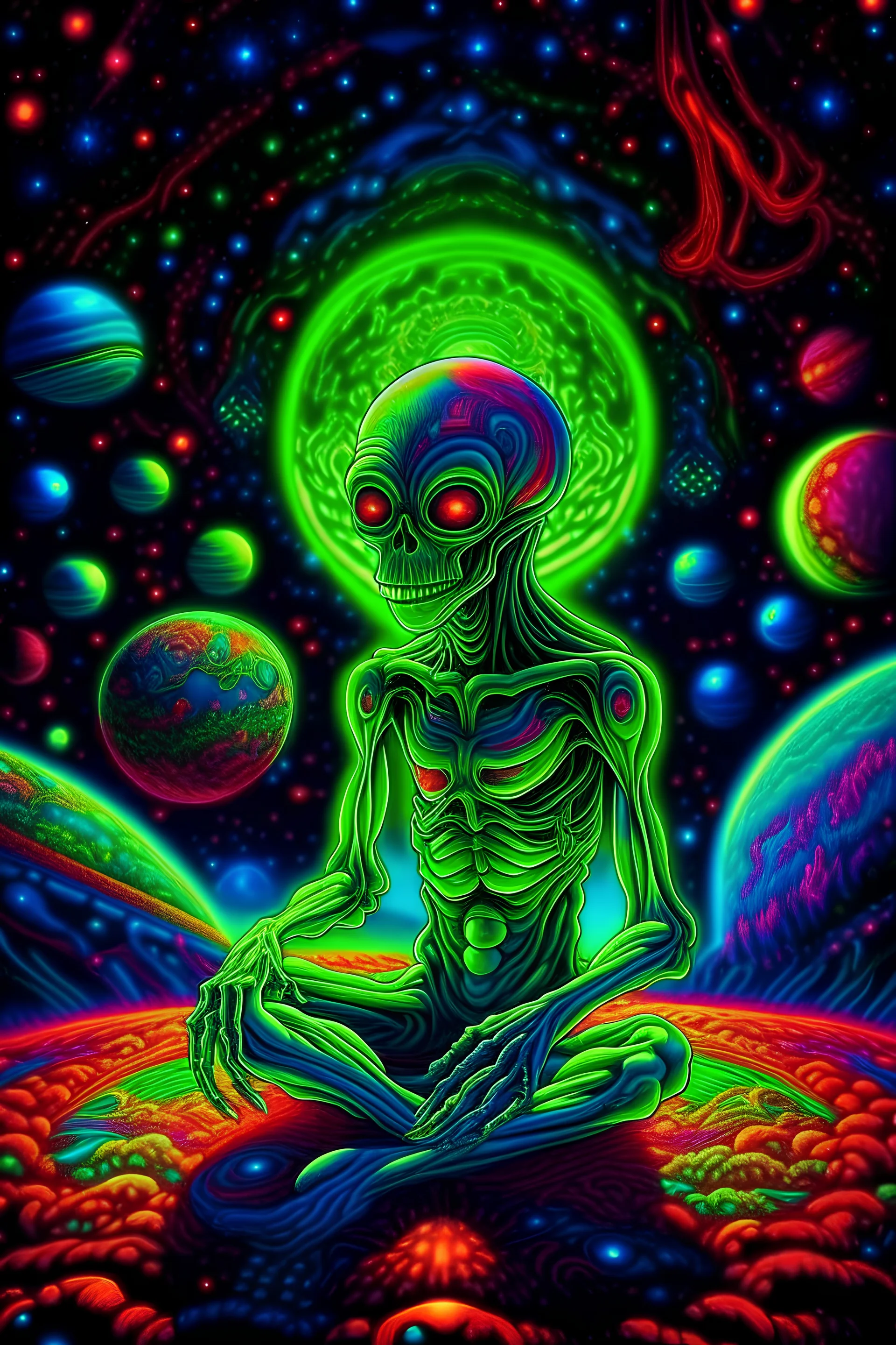 Alien ohne LSD World
