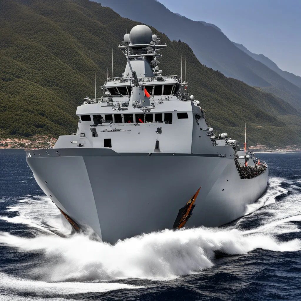 Combat vessel in the Bhutan Navy