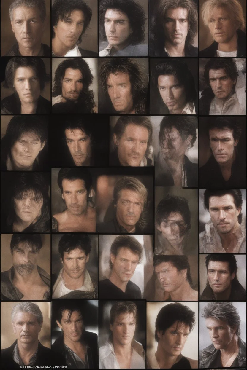 Paul Stanley/Elvis Presley/Keanu Reeves/Pierce Brosnan/Jon Bernthal/Sean Bean/Dolph Lundgren/Patrick Swayze/