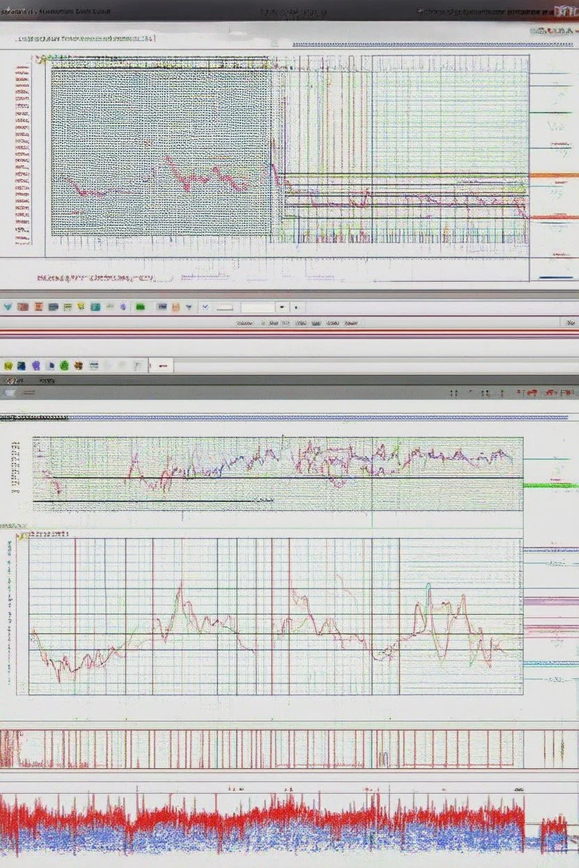 Show me the charts and I'll tell you the news in the style of wahol