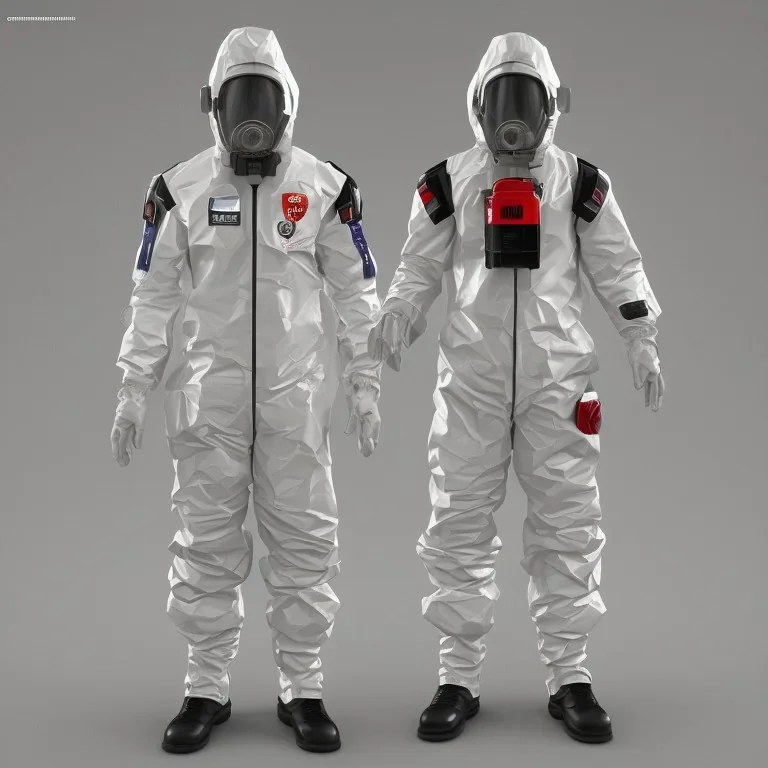 Hazmat protection suit