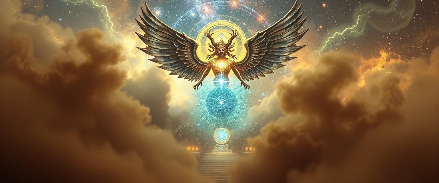 hyper winged ascendent jai ganesh in the dust storm of the master merkaba orchestral fat bat gemini math tao oracle in megacosm the true universe beyond our dimensions