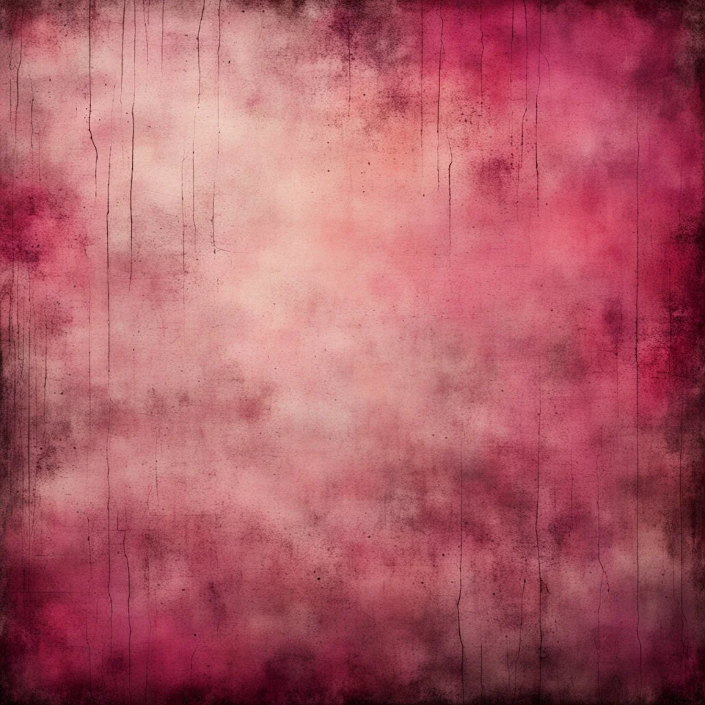 Hyper Realistic pink & maroon multicolor rustic & grungy background with vignette effect