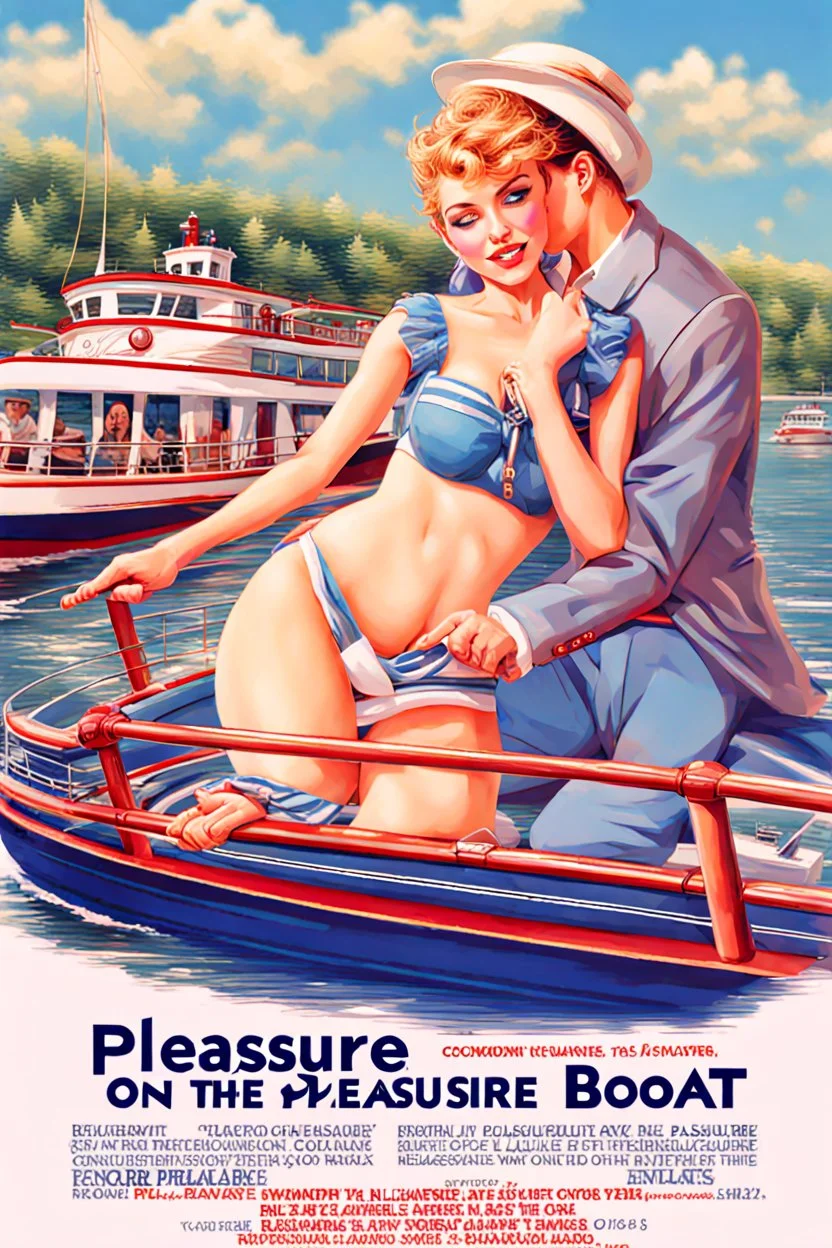 Pleasure on the pleasure boat