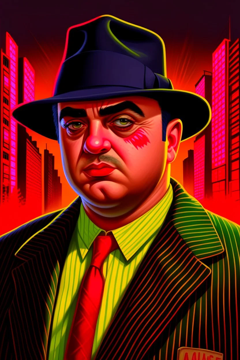 Al Capone cyberpunk