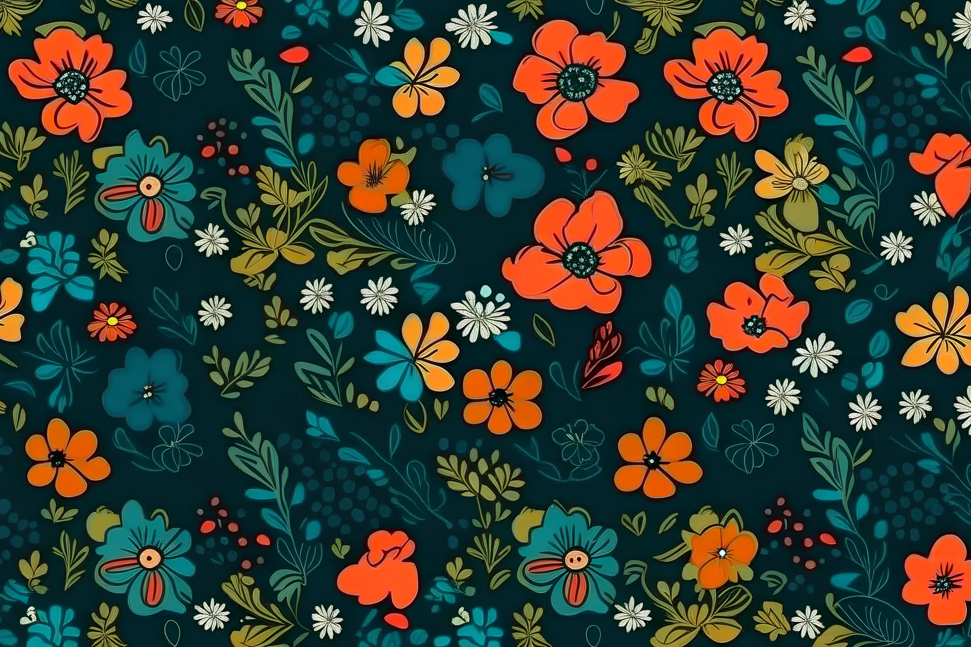 pattern flowres