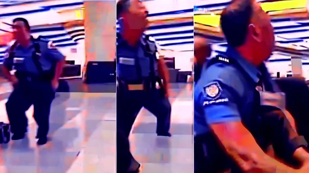 2 security officers deny man having a tantrum from airport lounge