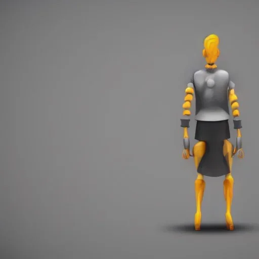 2d 4k realistic creative animation character concept standing