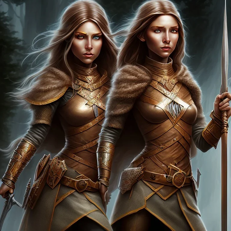 dungeons and dragons, female elf, druid, brown hair, brown eyes, full body, realistic face