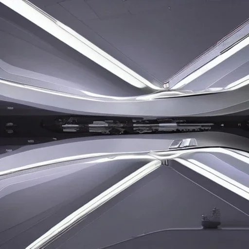 starships in space by zaha hadid