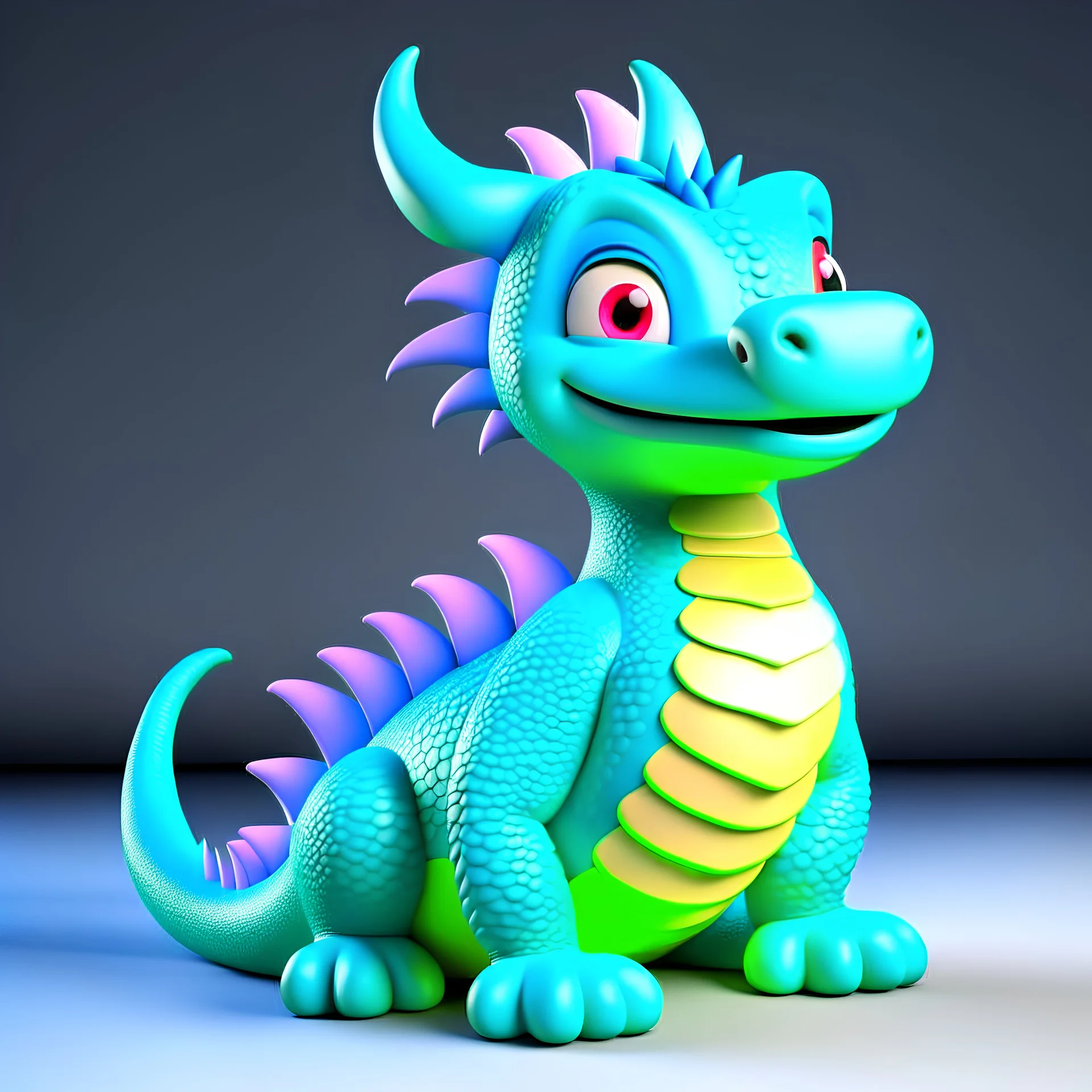 cute dragon 3D