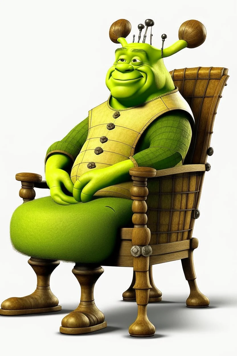 shrek chair no backround