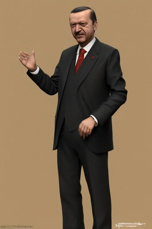 Recep Tayyip Erdogan As Charlot