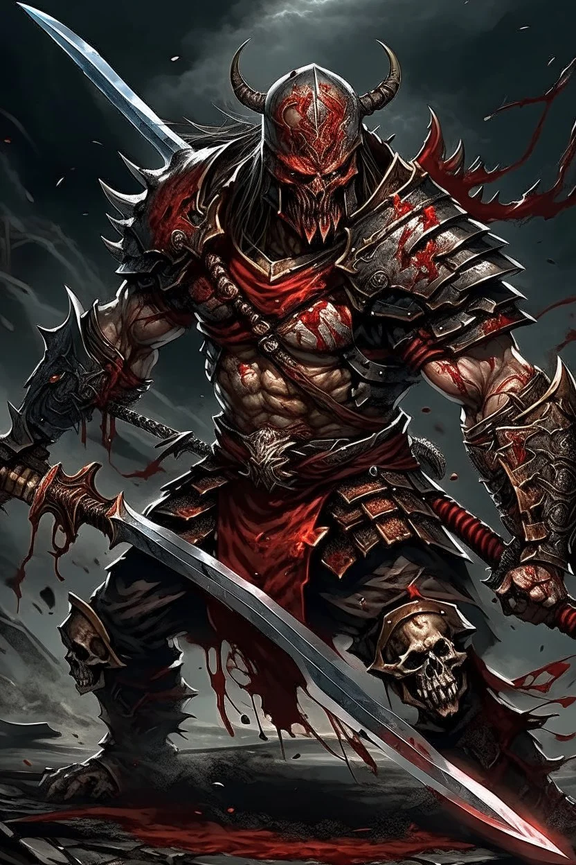 blood raging warrior