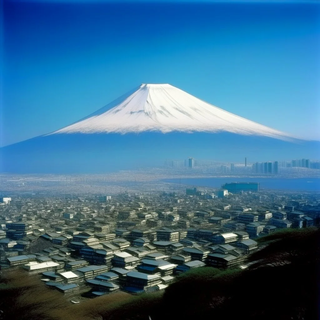 Tokyo Japan 1997 Mount Fuji Photo