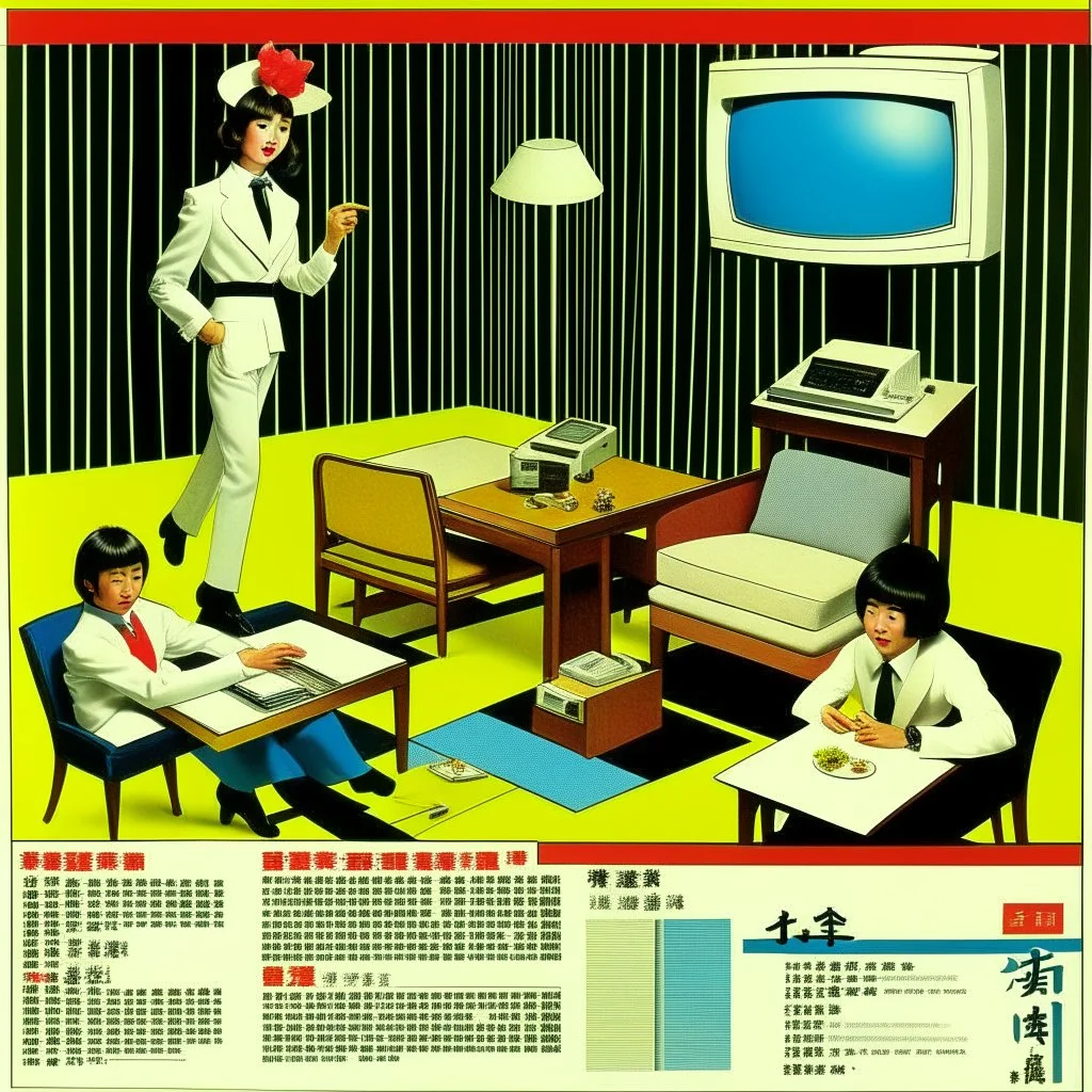 Japanese hotel 80's Advertisement