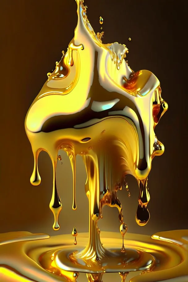 Melting Gold antigravity